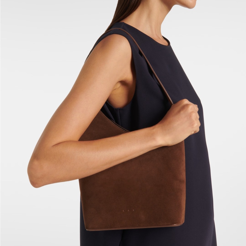 Aesther Ekme Demi Lune suede tote bag